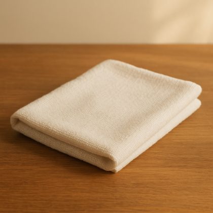 Paño de cocina blanco