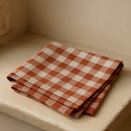 Par de paños a cuadros